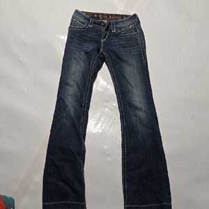 Rock Revival Women's Dark Indigo Flare Jeans